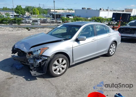 2010 Honda Accord 2.4 Ex-L из США, поврежденный, VIN 1HGCP2F85AA173494